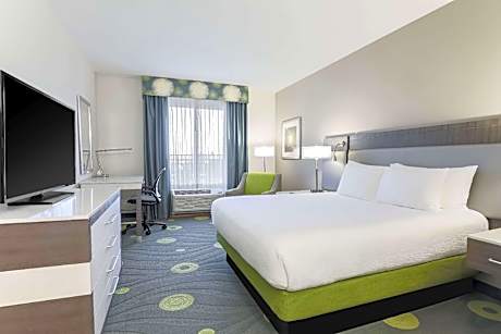 1 King Bed