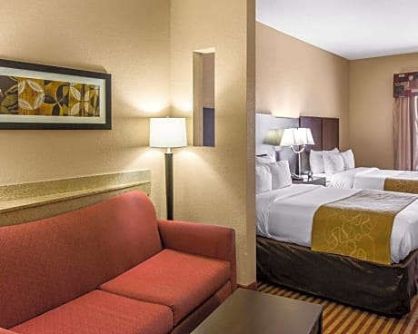 2 Queen Beds, Suite, Nonsmoking, Accessible