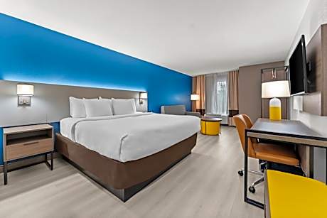 King Room with Roll-In Shower - Accessible/Non-Smoking