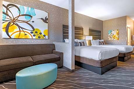 Queen Room with Two Queen Beds with Sofa Bed