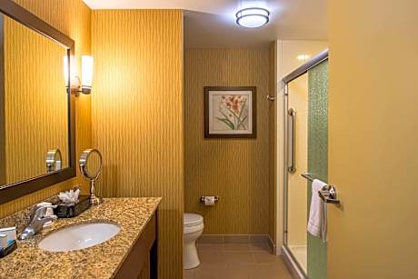 1 King Bed Walk In Shower Only Nonsmoking
