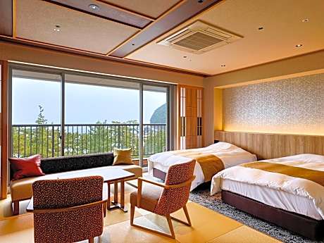 Deluxe Japanese Western Room Type G - Non-Smoking (6th Floor)