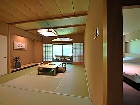 Non-smoking Western-style room with observation bath 70 square meters