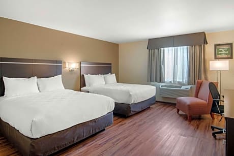 2 Queen Beds, No Smoking, Accessible Room