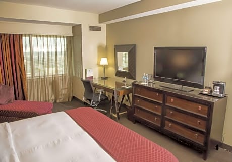 1 King Bed Fitness Room