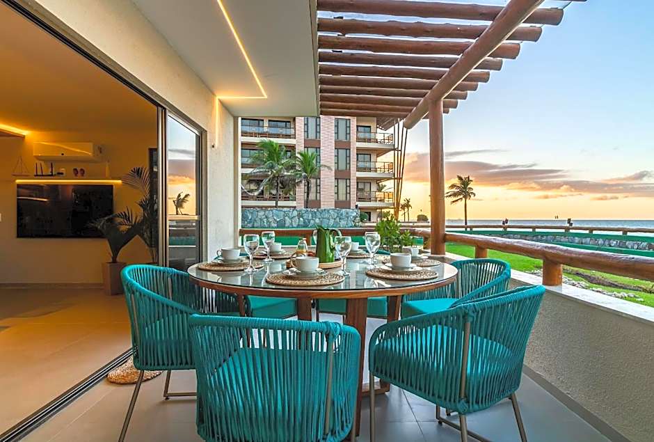 Apartamento de Luxo Beira Mar - Praia do Cumbuco