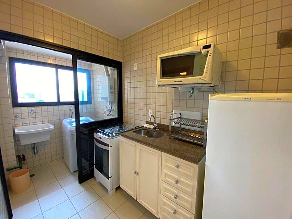 Flat Moema with kitchen and washing machine UH104