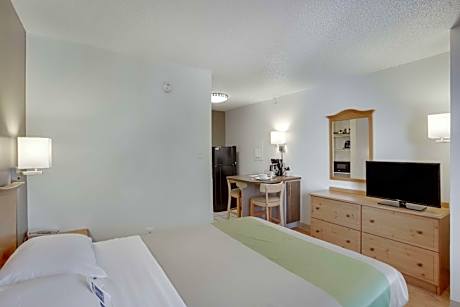 1 Queen Bed | Micfridge, Smoking