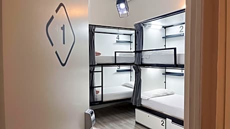 Bed in 6-Bed Female Dormitory Room