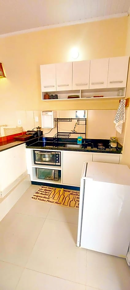 Chalé com ar condicionado e garagem