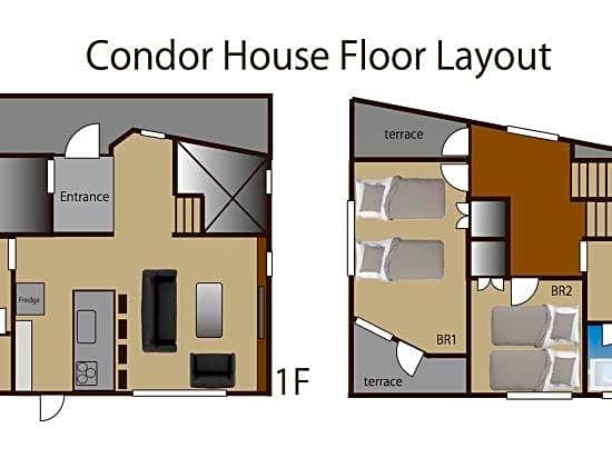 Condor House Hakuba for 4 Guests