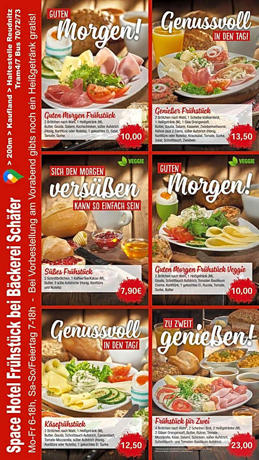 Space Hotel im Campus der JvP Schule