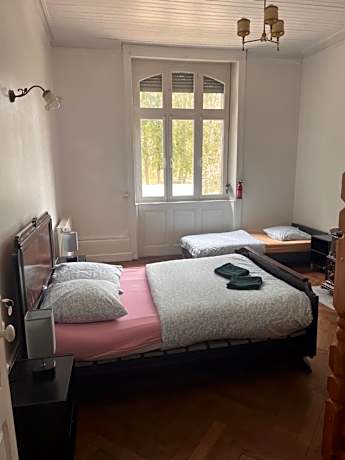 Family Room with Shared Bathroom