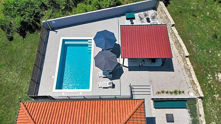 Villa Telma in Kostrčani - Haus für 8-10 Personen