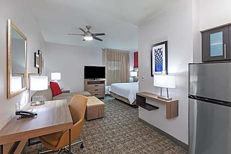 Studio with King Suite - Hearing Accessible and Tran Shower/ Non-Smoking