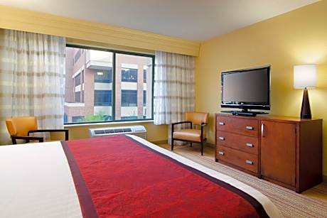 King Suite with Roll-In Shower - Mobility and Hearing Accessible