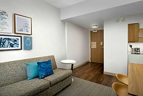 Premium, 1 Bedroom Suite, 1 King, Private Sofa bed, Corner room