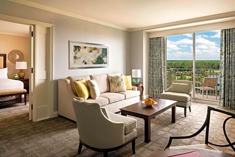 Resort View Suite, 1 Bedroom Suite, 1 King, Sofa bed, Balcony