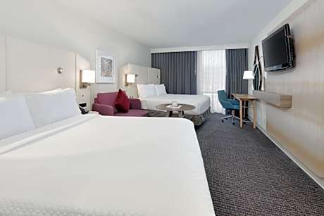 Premium Queen Room with Two Queen Beds and Balcony