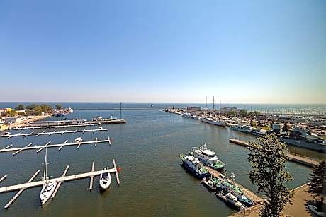 Deluxe Sea View Twin Room, Deluxe Guest room, 2 Twin, Sea view, Upper floor