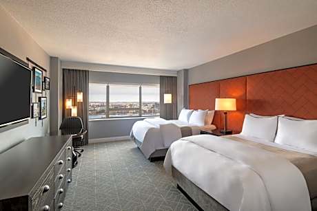 Accessible Guest Room, Guest room, 2 Double, City view