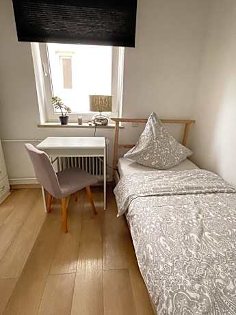 Single Room with Shared Bathroom