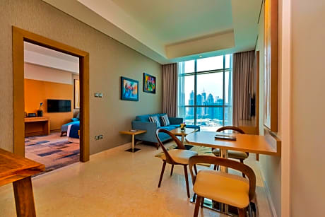 Burj Suite with Canal and Burj Khalifa view