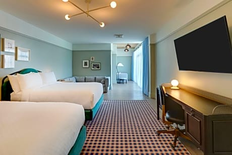Junior Queen Suite with Sofa Bed