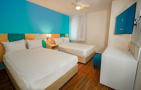 Suite two doubles beds