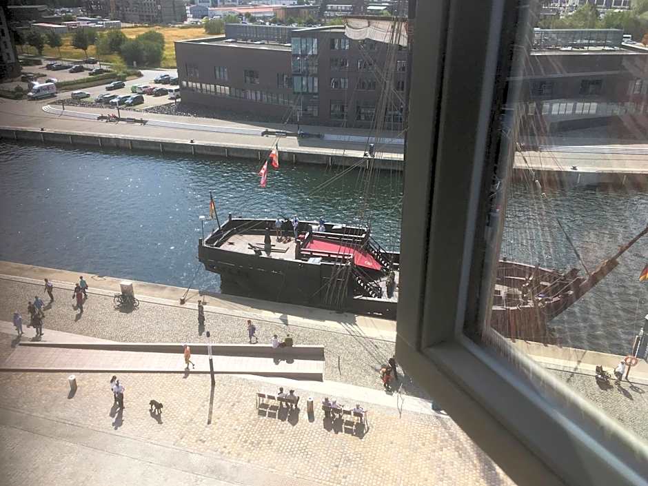 Appartment im Ohlerich Speicher in Wismar mit Stadt -und Meerblick