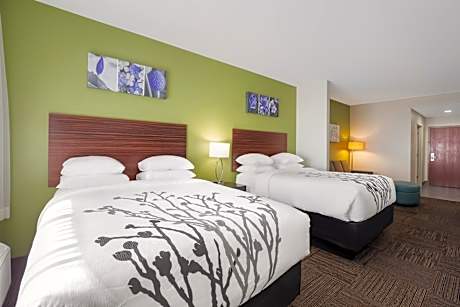 Superior Efficiency Double Room with Two Double Beds - Accessible/Non Smoking