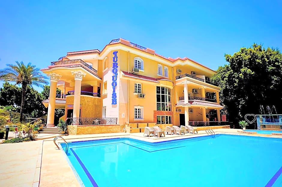 Turquoise Pyramids palace