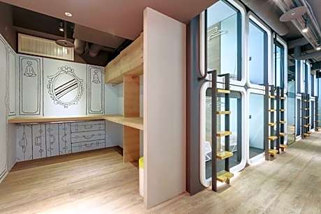 Single Bed in Female Dormitory Room