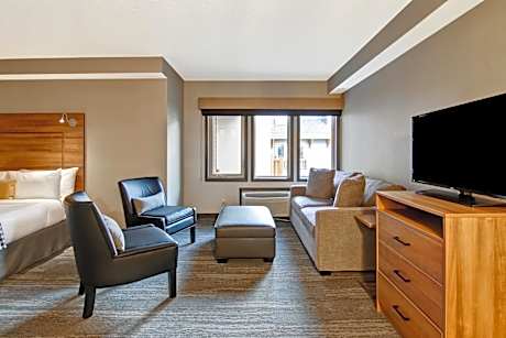 1 King Bed With Hide a Bed