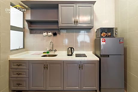 Two Bedroom Apartment with Night Market View