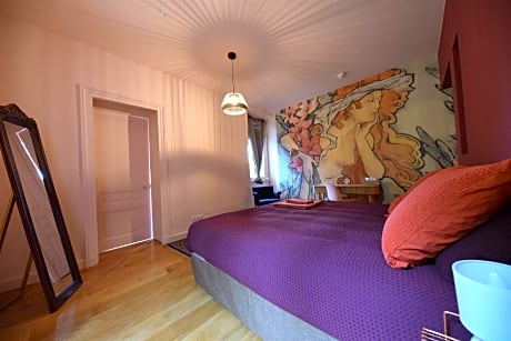 Suite-Famille-SDB privée avec douche-Terrasse-4 épis