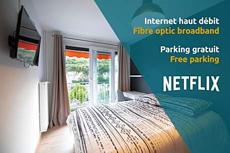 Les chambres du Vercors - Parking Free Fibre Netflix
