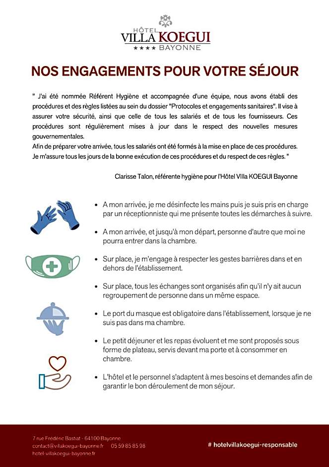 Hôtel Villa KOEGUI Bayonne