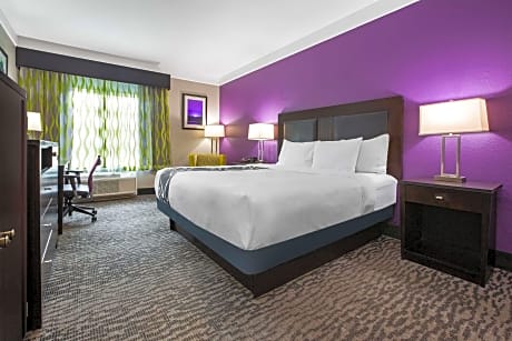 1 King Bed Deluxe Mobility/Hearing Impaired Accessible Room Non-Smoking