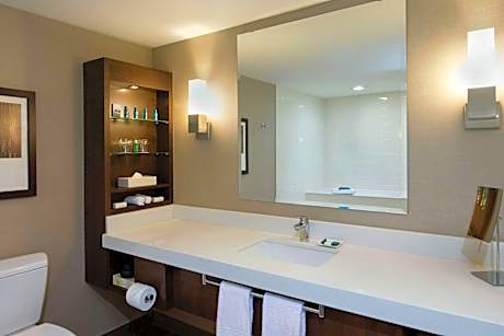 1 Bedroom Bi-level Suite, In Loft: 1 King, Sofa bed