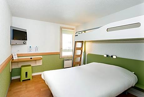 Triple Room with One Double Bed and One Bunk Bed