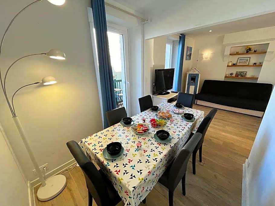 Le Maxaudant Duplex avec Balcon et Vue sur Mer