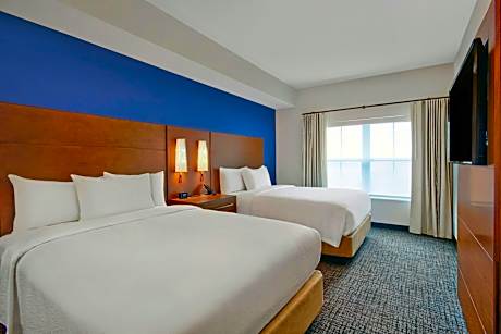 1Bdrm Ste Dbl Qn PoolView, 1 Bedroom Suite, 2 Queen, Pool view
