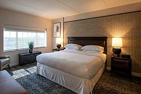 Club lounge access, Executive Suite, 1 King, Sofa bed