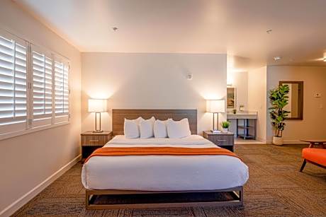 King Room with Roll-In Shower - Disability Access