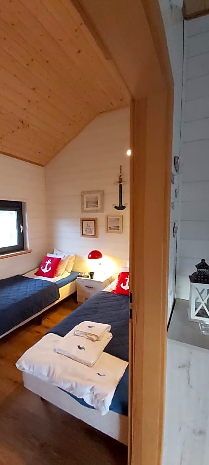 Balfala domki nad morzem