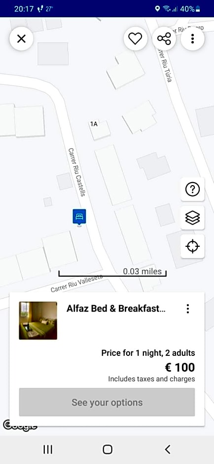 Alfaz Bed & Breakfast