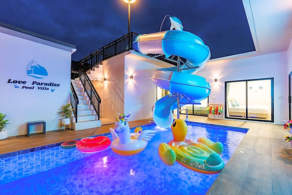 บ้านพักพูลวิลล่า love paradise ชะอำ