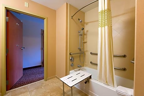 1 King Mobility/Hearing Acc Ri Shower Nosmok