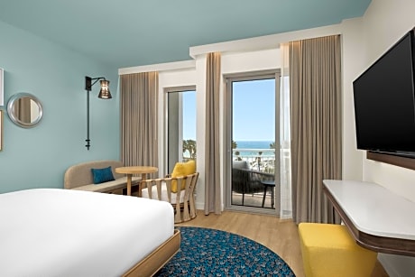 King Room with Balcony and Ocean View